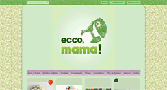 Desktop Screenshot of eccomama.com.br