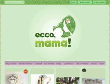 Tablet Screenshot of eccomama.com.br